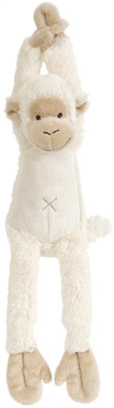 Happy Horse Monkey Mickey Wit Muziekdoosje 130143, Kinderen en Baby's, Speelgoed | Knuffels en Pluche, Nieuw, Verzenden