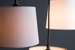 Hanglamp LEVELS 6 hanglampen linnen kappen zwartgrijs -, Huis en Inrichting, Lampen | Hanglampen, Ophalen of Verzenden, Nieuw