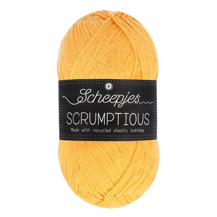 Scheepjes Scrumptious 100gram - 384 Mandarin Sorbet, Hobby en Vrije tijd, Breien en Haken, Nieuw, Verzenden