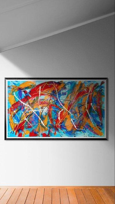 Luc Mora - Poissons volants - XXXL, Antiek en Kunst, Kunst | Designobjecten
