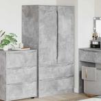 vidaXL Badkamer Kast Beton Grijs 79,5 x 49 x 156 cm Bewerkt, Huis en Inrichting, Verzenden, Nieuw