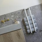 BWS Handdoekenrek Industrieel | 60x12.5x12.5cm | Mat Wit, Ophalen of Verzenden, Nieuw, Bad