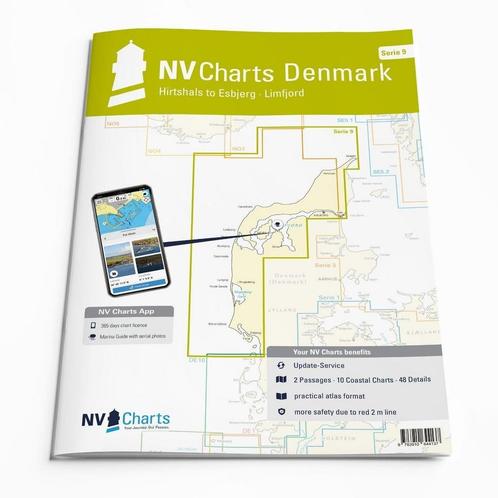 Deense NV. Atlas Serie 9 Skagen, Watersport en Boten, Navigatiemiddelen en Scheepselektronica, Ophalen of Verzenden