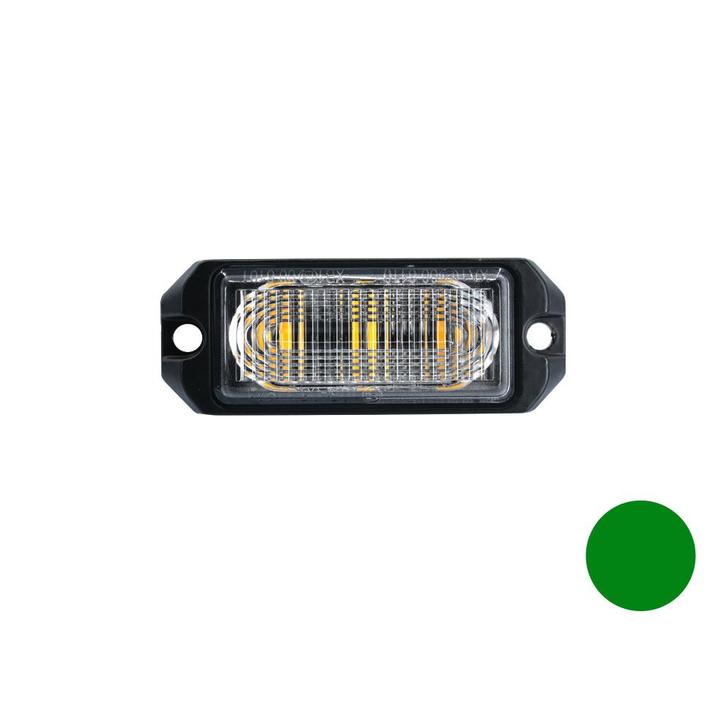 LED flitser 3-voudig ultra flat Groen, Auto-onderdelen, Verlichting, Nieuw, Ophalen of Verzenden