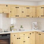 vidaXL Kast SKI HoningBruin 60 x 32 x 40 cm Massief, Huis en Inrichting, Keuken | Keukenelementen, Verzenden, Nieuw, Bruin