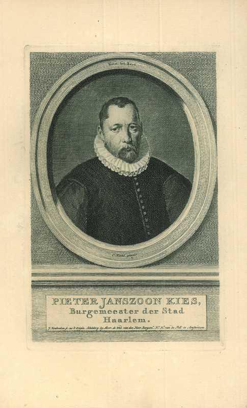 Portrait of Pieter Jansz Kies, Antiek en Kunst, Kunst | Etsen en Gravures