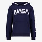 Unsigned jongens hoodie blauw NASA maat 134/140, Verzenden, Nieuw