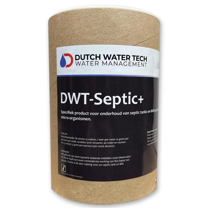 DWT-Septic+ | Bio-Septic Bacteriën voor 1/2 Jaar [0.5KG], Huis en Inrichting, Schoonmaakartikelen, Ophalen of Verzenden
