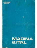 1978 MORRIS MARINA | ITAL WERKPLAATSHANDBOEK ENGELS