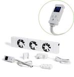 2dekans | SpeedComfort Radiator Ventilator met Control, Doe-het-zelf en Verbouw, Verwarming en Radiatoren, Ophalen of Verzenden