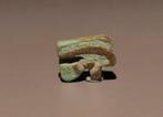 Oud-Egyptisch Faience Udjat Amulet. Late Periode, 664 - 332, Verzamelen