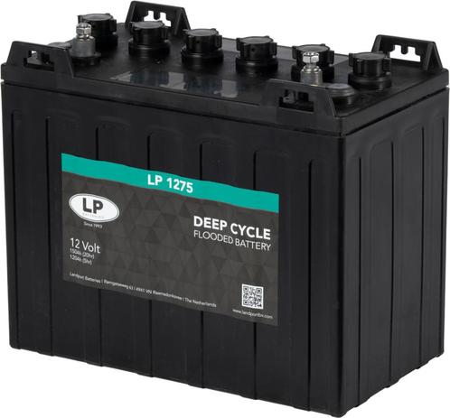 Landport (LP) Deep Cycle accu 12 volt 150 ah Type DC LP 1275, Zakelijke goederen, Machines en Bouw | Heftrucks en Intern transport