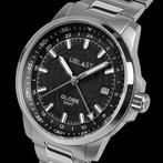 Ublast - Globe GMT - Swiss Made - REF.UBGLO40BK - Ltd, Nieuw