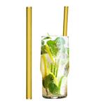GGM Gastro | (50 stuks) Glazen drinkrietjes - recht - 200mm, Verzenden