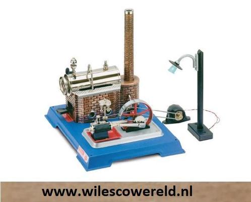wilesco stoommachine D105 licht met dynamo en led lantaarn, Hobby en Vrije tijd, Modelbouw | Overige, Nieuw, Ophalen of Verzenden