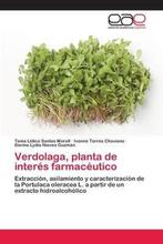 9783659055553 Verdolaga, planta de interes farmaceutico, Boeken, Verzenden, Nieuw, Tania Lidice Santos Morell