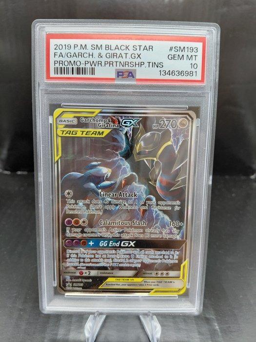 Pokémon - 1 Graded card - Garchomp & Giratina #SM193 Full, Hobby en Vrije tijd, Verzamelkaartspellen | Pokémon
