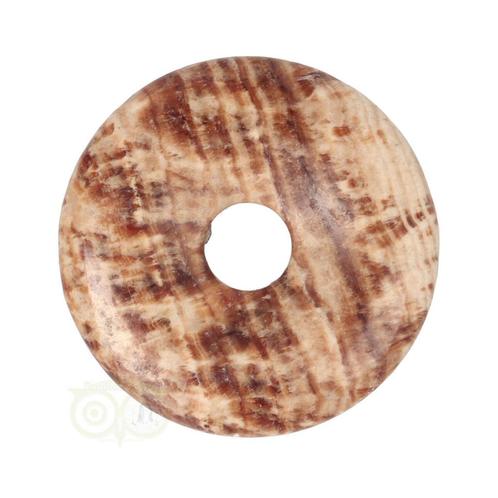 Aragoniet Donut Nr 5 - Ø 4  cm, Sieraden, Tassen en Uiterlijk, Edelstenen, Nieuw, Verzenden