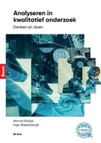 Analyseren in kwalitatief onderzoek 9789024425945, Boeken, Zo goed als nieuw
