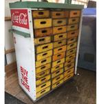 Originele Metalen Coca-Cola Kratjes Kar, Huis en Inrichting, Woonaccessoires | Overige, Ophalen, Gebruikt