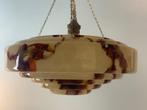 Kroonluchter - Prachtige Art Deco Hanglamp van Gemarmerd