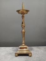 Taperstick (kleine blaker met een dunne pijp) - Messing - de, Antiek en Kunst