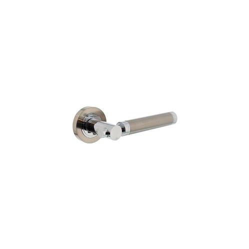 Intersteel Deurkruk Birgit op rozet - chroom/nikkel mat, Doe-het-zelf en Verbouw, Hang- en Sluitwerk, Nieuw, Verzenden