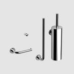 Toiletset Clou InBe Accessoireset Chroom, Ophalen of Verzenden, Nieuw, Chroom, Bad