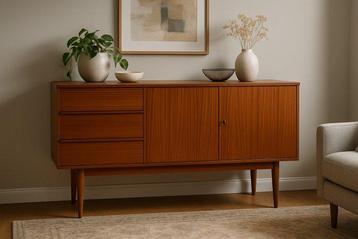 Dressoir - Walnoot - vintage dressoir beschikbaar voor biedingen