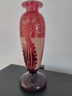 Le Verre Français - Vaas - Glas - Art Deco, Antiek en Kunst, Antiek | Glas en Kristal