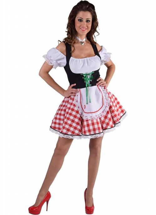 Tiroolse jurk kort, Kleding | Dames, Carnavalskleding en Feestkleding, Nieuw, Ophalen of Verzenden