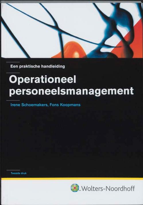 Operationeel personeelsmanagement 9789001709938, Boeken, Economie, Management en Marketing, Zo goed als nieuw, Verzenden
