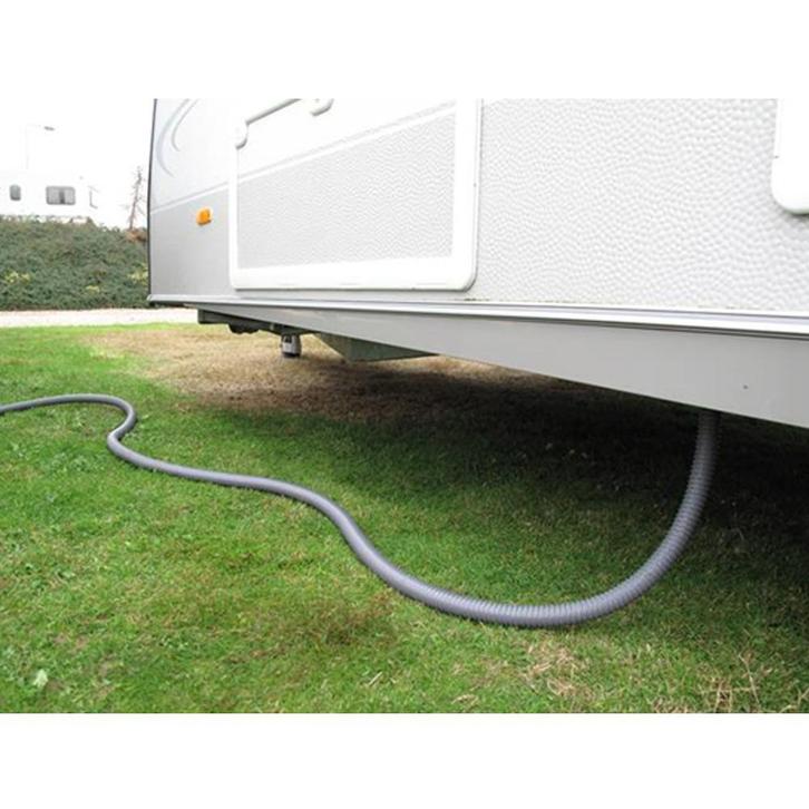 Reich Spiraalslang met Verlenging Grijs 3mtr, Caravans en Kamperen, Kampeeraccessoires, Nieuw