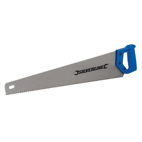 Silverline Handzaag - Geharde Tanden - 400 mm - Soft-Grip..., Doe-het-zelf en Verbouw, Gereedschap | Handgereedschap, Nieuw, Ophalen of Verzenden