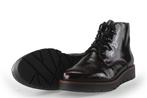 Rieker Veterboots in maat 40 Rood | 10% extra korting, Kleding | Dames, Schoenen, Verzenden, Overige typen, Zo goed als nieuw