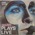 cd - Peter Gabriel - Plays Live - Highlights, Zo goed als nieuw, Verzenden