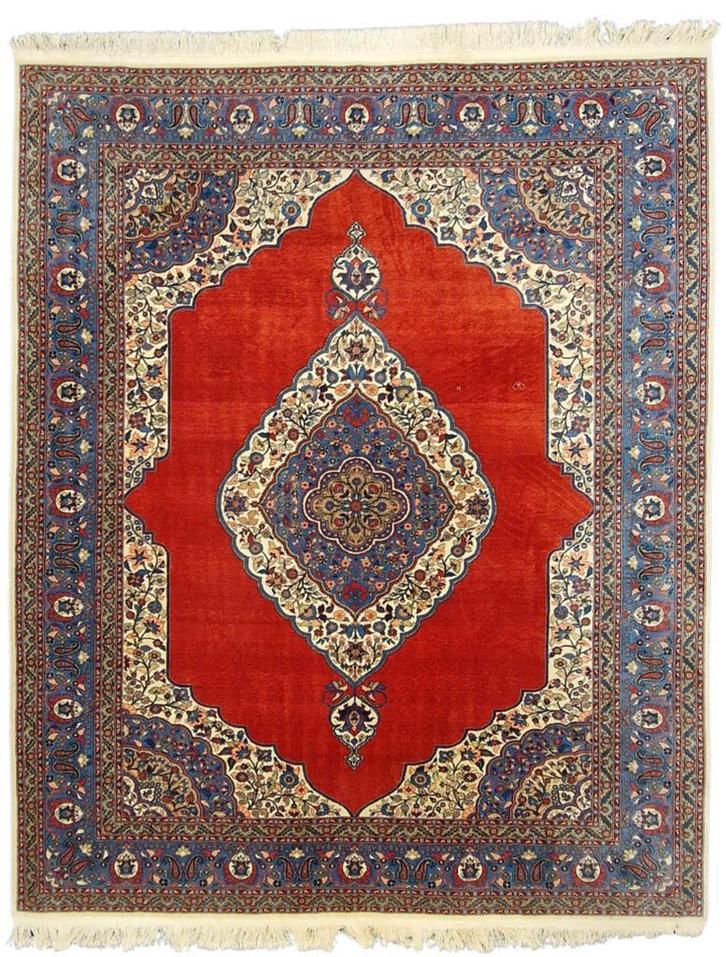 Perzisch tapijt Hereke 270x220 wollen vloerkleed Turkije, Huis en Inrichting, Stoffering | Tapijten en Kleden, 200 cm of meer