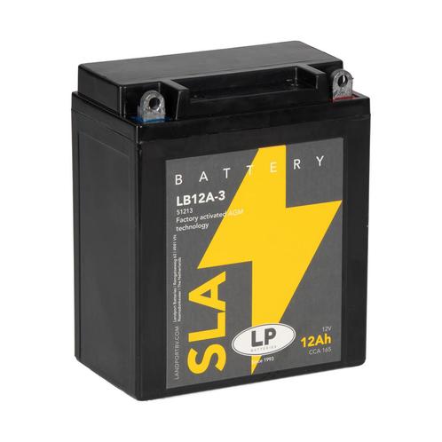 Landport (LP) SLA LB12A-3 motor accu 12 volt 12 ah (51213 -, Motoren, Onderdelen | Overige, Nieuw, Ophalen of Verzenden
