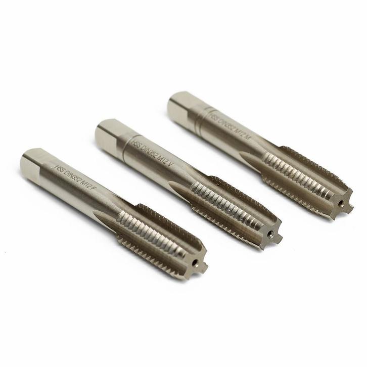 M6 HSS Handtap / set, metrisch, 3-dlg , DIN 352 ( Stap 1 ), Doe-het-zelf en Verbouw, Gereedschap | Handgereedschap, Nieuw, Ophalen of Verzenden