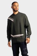 Off The Pitch Direction Jacquard Sweater Heren Groen, Maat 52/54 (L), Verzenden, Nieuw, Off The Pitch