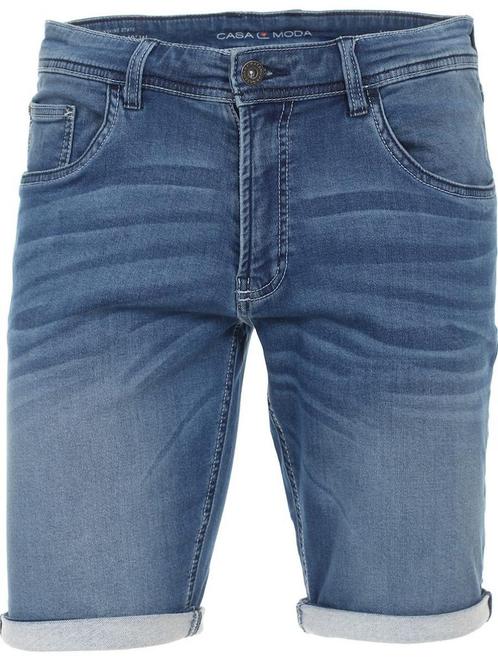 Casa Moda Korte Broek Met Stretch 534011500-126 Blauw, Kleding | Heren, Broeken en Pantalons, Blauw, Nieuw, Verzenden
