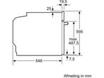 Siemens HB537GES3 - iQ500 - Inbouwoven - 60 x 60 cm - 71 l -, Verzenden, Zo goed als nieuw