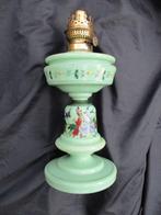 Petroleumlamp - Petroleumlamp uit de negentiende eeuw., Antiek en Kunst