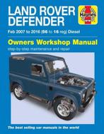 Land Rover Defender Diesel (Feb ’07-’16) Haynes Repair Manua, Verzenden