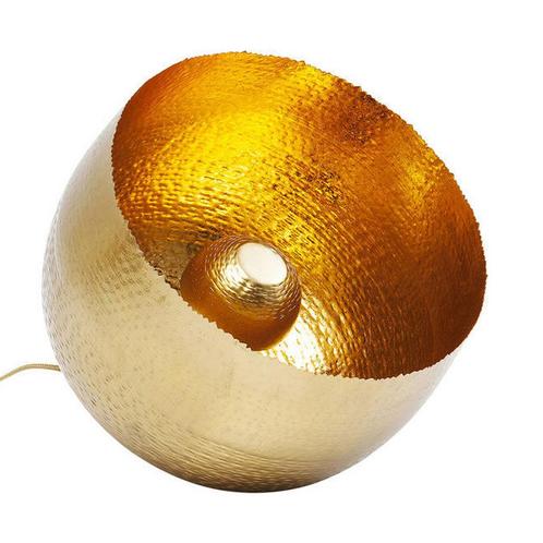 *WOONWINKEL* Kare Design Apollon Messing Tafellamp Gehamerd, Huis en Inrichting, Lampen | Tafellampen, Nieuw, Verzenden