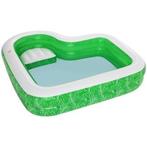Opblaasbaar zwembad | Bestway | 231 x 231 x 51 cm (Groen), Verzenden, Nieuw