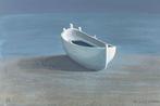 Walter Lazzaro (1914-1989) - La barca bianca, Antiek en Kunst, Antiek | Overige Antiek