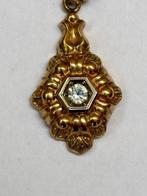 Zonder minimumprijs - Hanger - 8 karaat Geel goud - 0.10ct.