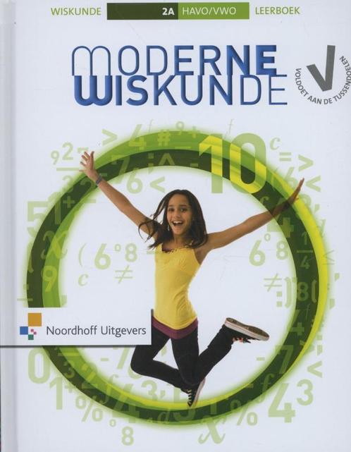 Moderne wiskunde Leerboek 2A havo/vwo 9789001830465, Boeken, Wetenschap, Gelezen, Verzenden
