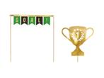 Caketopper Goal 20cm 2st, Verzenden, Nieuw